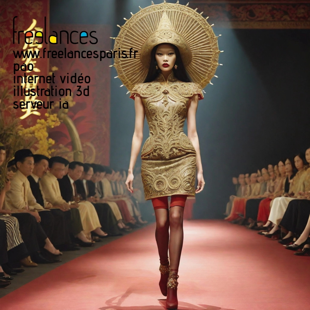 Pao mise en page internet vidéo illustration 3d serveur IA générative AI freelance paris studio de création magazines le28z9i0